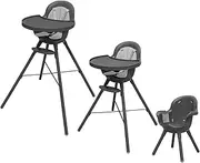 Boon GRUB™ Dishwasher Safe Adjustable Baby High Chair – Converts to Toddler Chair – 6 Months to 6 Years