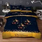 Ball Snowflake 3D Printing Duvet Quilt Doona Covers Pillow Case Bedding Sets