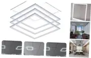 Flat Panel Light 2x2 Ft 4 Pack Led Frame Panel Light,Border Glow Light 45W