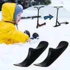 1 Pair Scooter Sled Sled Ski Board Snow Ski Scooter Ski Scooter for Child Kids *