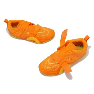 Nike 自行車鞋 Wmns Superrep Cycle 2 NN 女鞋 橘 黃 輕量 魔鬼氈 訓練 單車鞋 DH3395-800