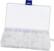 LIFKOME 260Pcs Leakage O Assortment Nylon Gasket for Replacing Old Washers Resistant Accessories