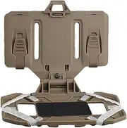 Tactical Phone Holder Plate Carrier Phone Holder Mobile Phone Holder Chest Mobile Phone Board Plate Carrier - Hands- Folding Phone Attachment Holder