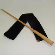 16" Hand Turned Porpentina Mahogany Wood Magic Wand Witch Wizard w/ Velvet Bag