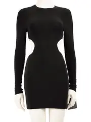 Black Cut Out Dress