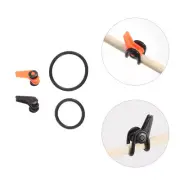 1 Set Fishing Rod Bait Hook Fishing Lure Bait Keeper Bait Holder with Rubber