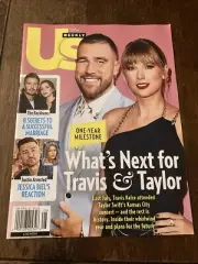 TAYLOR SWIFT & TRAVIS KELCE July 2024 US WEEKLY Magazine THE BECKHAMS / NEW