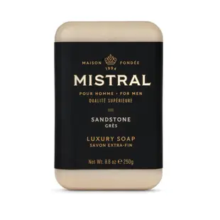 【美國 Mistral】橙花癒創木 香氛皂 香水皂 沐浴皂 紳士香氛皂 香水沐浴皂 原廠公司貨