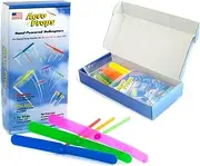 The Original Aero Props - Flying Helicopter Toy - Hand Spinner - Plastic Flying Toys - Spin Copter Hand Toy - Dragonfly Toy - Spin Prop Whirlybird Helicopter - STEM Edu Toy - Made in the USA - 10 Pack