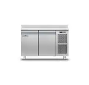 Moretti Forni 2 Door Smart Counter with Stainless Steel Worktop & Splashback - TA13/1ME - TA13/1ME-EQ
