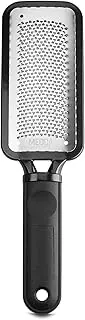 Pedicure Kit Foot Scrubber - The X-Large Ultimate Foot File and Callus Remover Tool | Stainless Steel Surface Heel & Feet Exfoliator | Professional Spa Quality Pumice Stone Rasp Dead Skin Remover