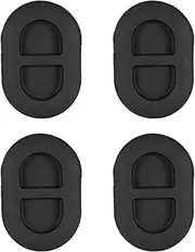4Pcs Black Floor Pan Drain Plug Rear Floor Pan Body Plug Small Rubber Plug Fit for Wrangler JK JL Black One Size