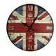 英國風格時鐘 客廳鐘錶 靜音木質掛鐘錶 石英壁鐘復古鐘