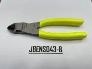 Snap-on Tools USA NEW HI-VIZ Soft Grip 7" Diagonal Cutter Pliers 87ACFHV