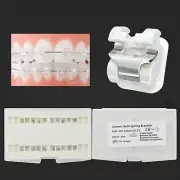 AO Empower Clear Type Orthodontic Self-ligating Ceramic Brackets Roth 022 345