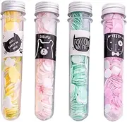 MUSISALY 4Pcs Portable Soap Disposable Scented Foaming Soap Flakes for Travel Outdoor and Hand Washing Convenient and Skin
