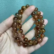 Copper Titanium Rutilated Quartz Bracelet 10mm AU SELLER