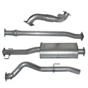 Hulk 4X4 Exhaust Kit to suit Mitsubishi Triton Ml 3.2L Stainless Steel 2007-2008 - HU4923