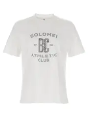 [Brunello Cucinelli] Brunello Cucinelli-Printed T Shirt Bianco-Uomo L