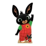 Bing Bunny Waving Official Cardboard Cutout with Free Mini Standee / Standup
