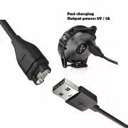 USB Replacement Charging Charge Cable Cord for Garmin Forerunner 935 945 (Black)