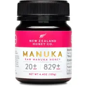 New Zealand Honey Co. Raw Manuka Honey UMF 20+ | MGO 829+, UMF Certified / 4.4Oz