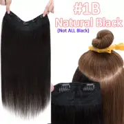 CLEARANCE One Piece U Shape Russian 100% Remy Clip In Human Hair Extensions Weft