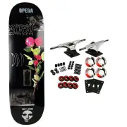 Opera Rider Stock Skateboard Complete Trey Wood Encore 8.75" x 32"