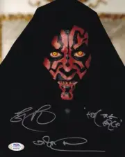 Ray Park signed Star Wars 8x10 photo inscribed Darth Maul Feel the Force PSA/DNA