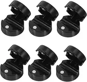 6Pcs Cord Organizer Clips Adhesive Base Cable Management for Desk Minimalist Wire Holders for Office Home Flexible Design for Tidy Workspace