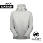 【MAMMUT 長毛象】GRANITE SO HOODED JKT AF W 防潑水軟殼連帽外套 鉑金灰 女款 #1011-00332