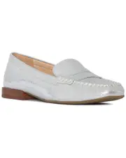 Donald Pliner Binah Leather Loafer 9.5 NoColor