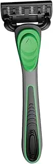 Healeved Manual Shaver 7 Layers Shaver Safety Razor for Eyebrows Easy Blade Replacement Comfortable Rubber Grip