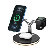 Magnetic 3 In 1 Fast Wireless Charger With Lamp