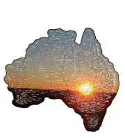 Australia Road Map Decal Sticker Caravan RV sticker decal, Motorhome camper