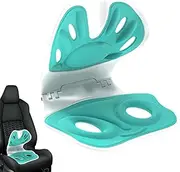 Back Support Seat - Seat Back Support Ergonomic Curve Design | Posture Corrector, Breathable Sitting Pad Foldable for Children Women Men