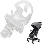 Adjustable Cup Holder - Stroller Cup Holder Attachment | Non Slip Cup Mount, Scooter Cup Holder with Phone Stand, 360 Rotatable Storage Organizer Non-Slip for Wheelchair Walker Biking Rollator