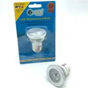 Dr LED 8001801 12/24V 3XLED MR16 Lamp 60W Replacement E26 3-5W 3000K Warm White