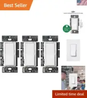 Diva LED+ Dimmer Switch for Dimmable LED, Halogen and Incandescent Bulbs, 150...
