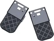 KiBcsLic Footrest for The Rear Wheel Pedals of The, Non-Slip, Spare Parts to Be Installed, Accessories, Footrests for, Folding Two Hole