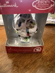 Hallmark Rudolph Red Nose Reindeer Yeti Christmas Tree Ornaments