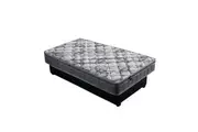 Foret Bed Mattress King Single 5 Zone Euro Top Bedding Foam Medium Firm 25cm