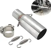 Motorcycle Exhaust Middle Link Pipe For PiaGgio MP3 125 2008-2014 BEVERLY 125 300 2009-2016 X10 125 12-16
