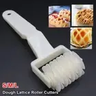 1Pcs Rolling Pull Net Wheel Cutters Cakes Baking Tool for Dough Cookie Pie