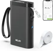 Label Maker Machine with Tape, P21 Bluetooth Label Printer, Wireless Mini Label
