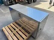 Aluminium Caravan Trailer Tool Box With Slide Tray & Vent 1450 L x 500 D x 700 H