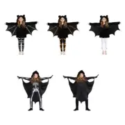 / Pcs Vampire Bat Costume Halloween Bat Jumpsuit Romper with Wing for Kids