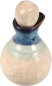 Outanaya 1Set Ceramic Essential Oil Perfume Bottle Compact Dropper Bottle for Aroma Diffuser Multi Purpose Fragrance Dispenser Convenient Travel Elegant Design