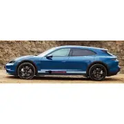 Two Tone Triple Stripe Side Custom Decal Set for Porsche Taycan 2019-2024 Turbo
