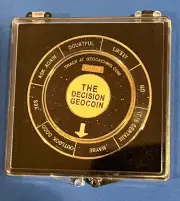 The Decision Geocoin NEW